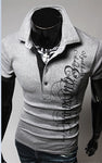 Summer 2018 Men'S Fashion Brands New Short-Sleeved Polo Shirt, Men'S Casual Breathable Solid Color Polos Hombre Camisa M ~ XXXL