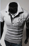 Summer 2018 Men'S Fashion Brands New Short-Sleeved Polo Shirt, Men'S Casual Breathable Solid Color Polos Hombre Camisa M ~ XXXL