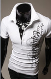 Summer 2018 Men'S Fashion Brands New Short-Sleeved Polo Shirt, Men'S Casual Breathable Solid Color Polos Hombre Camisa M ~ XXXL